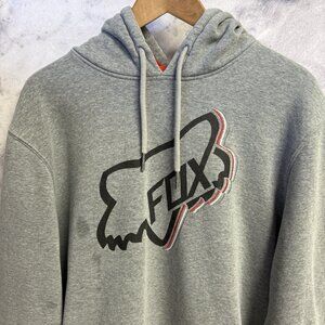 Fox Racing Hoodie Sweatshirt Mens Large Fleece Heritage Forged
